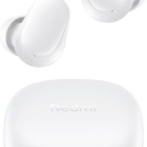 XIAOMI Redmi Buds 6 Play - Auriculares inalámbricos, cancelación de Ruido, Ligeros, hasta 36 Horas de autonomía, Bluetooth 5.4, Blanco (Versión ES)