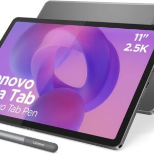 Lenovo Idea Tab – Tablet 11" 2.5K (MediaTek Dimensity 6300, 8 GB RAM, 128 GB UFS, 90 Hz, 4 Altavoces, Wi-Fi 5, Bluetooth 5.2, Android 15) Color Gris – Incluye Tab Pen