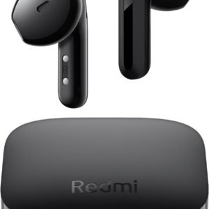 XIAOMI Redmi Buds 6 Active - Auriculares inalámbricos, cancelación de Ruido, Ligeros, hasta 36 Horas de autonomía, Bluetooth 5.4, Negro (Versión ES)