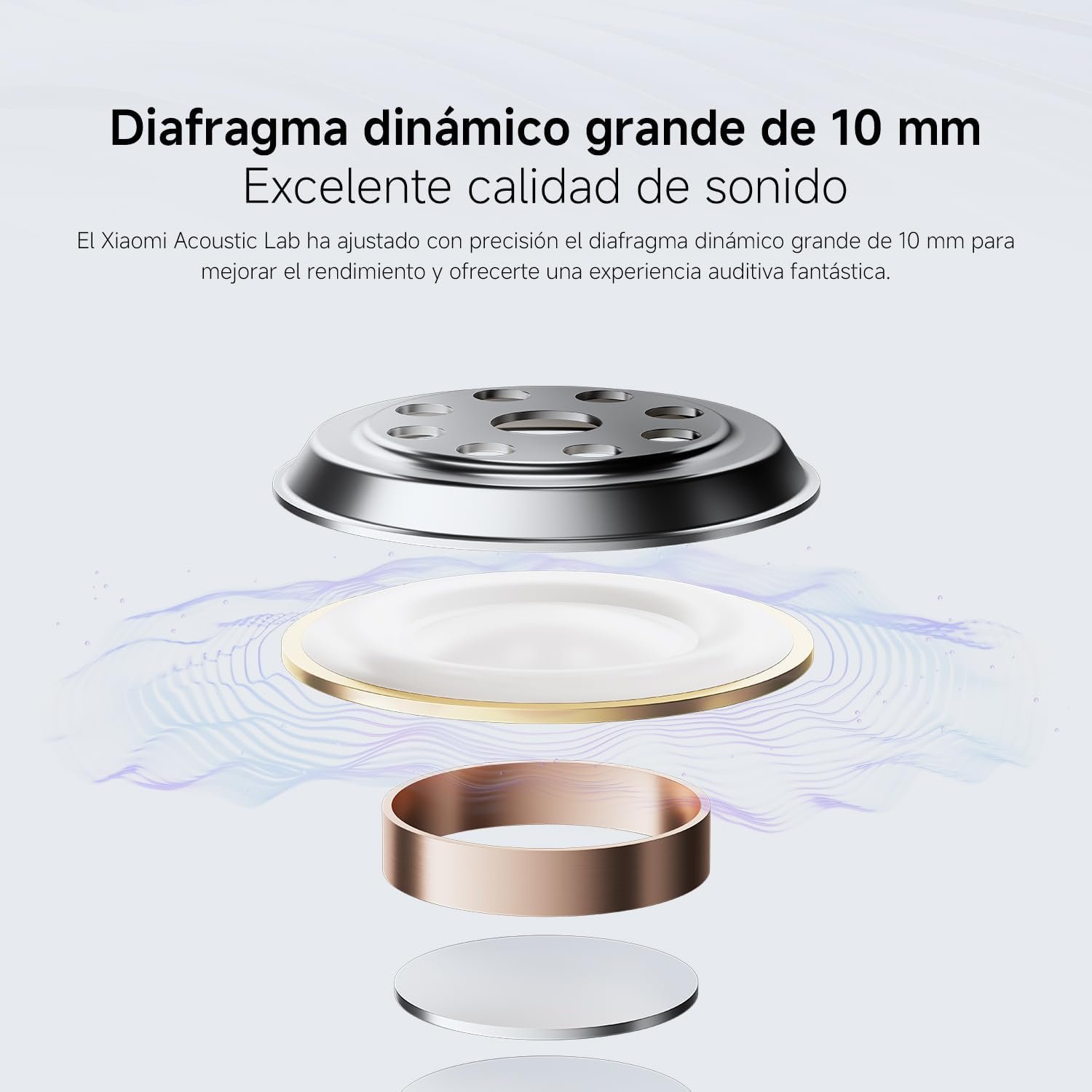 XIAOMI Redmi Buds 6 Play - Auriculares inalámbricos, cancelación de Ruido, Ligeros, hasta 36 Horas de autonomía, Bluetooth 5.4, Blanco (Versión ES) - Imagen 16