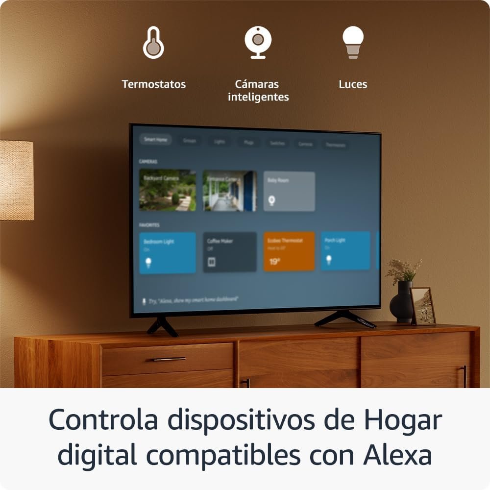 Amazon Fire TV Stick HD (Última generación), con TV en directo gratuita, mando por voz Alexa, controles de Hogar digital y reproducción en streaming HD - Imagen 7