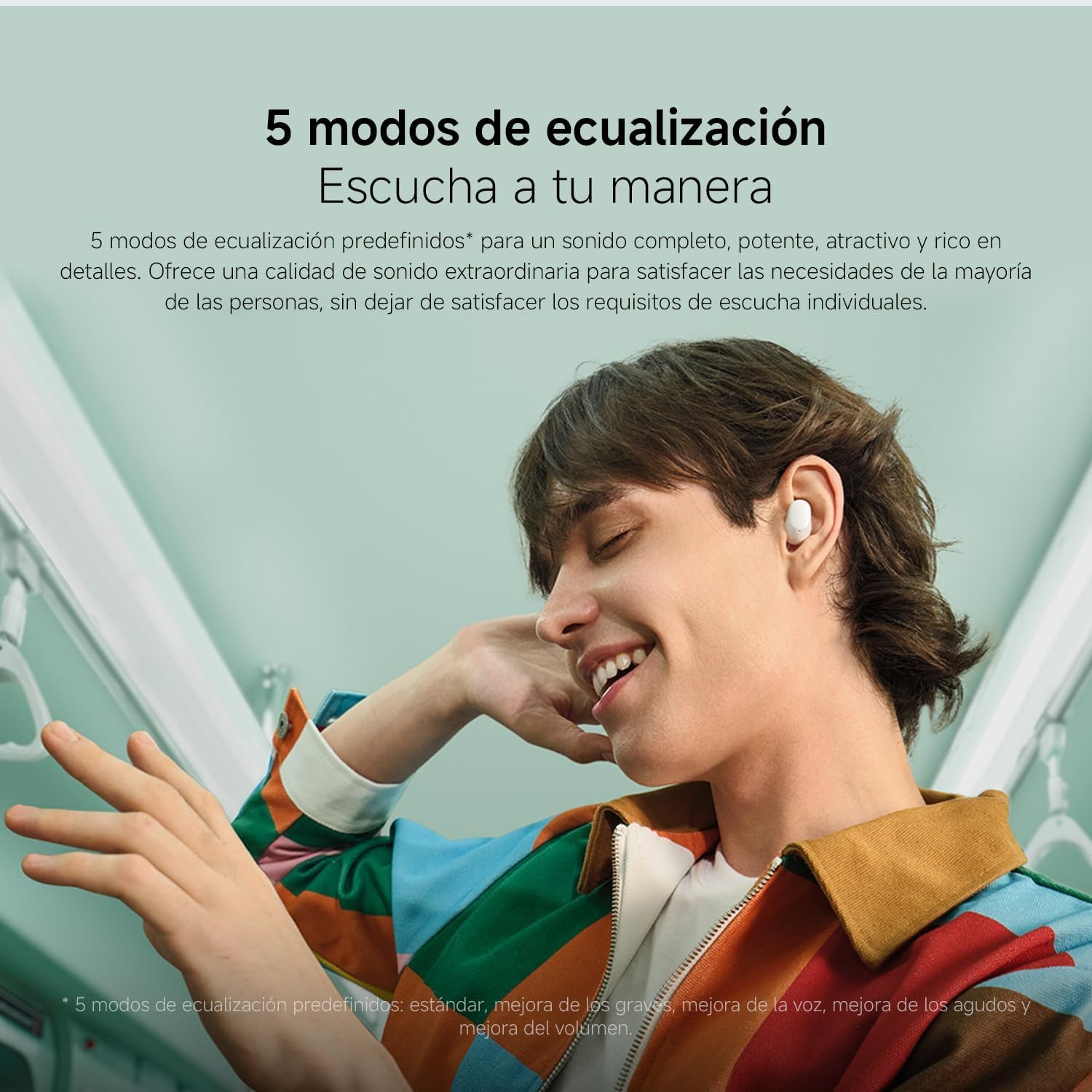 XIAOMI Redmi Buds 6 Play - Auriculares inalámbricos, cancelación de Ruido, Ligeros, hasta 36 Horas de autonomía, Bluetooth 5.4, Blanco (Versión ES) - Imagen 13